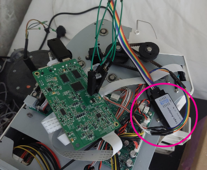 Logic analyzer v1 setup