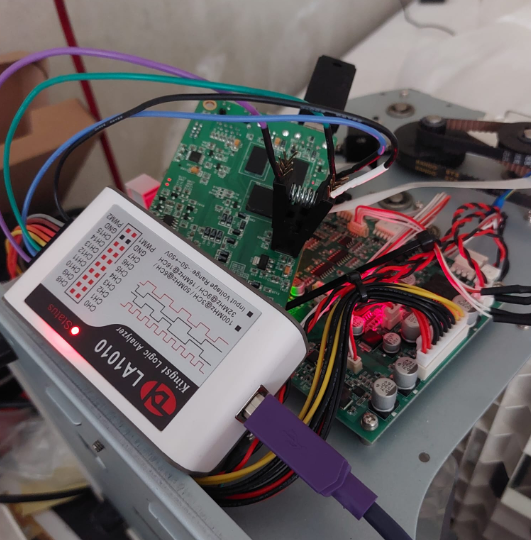 Logic analyzer v2 setup